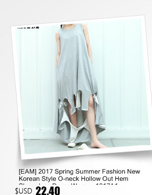 EAM-Plus-size-2017-Spring-Fashion-New-Vintage-Flare-Sleeves-Solid-Color-Loose-Big-size-Dress-Woman-Y-32791709363