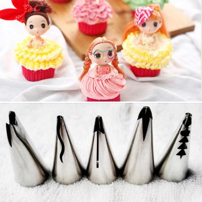 EZLIFE-7PCS-Russian-Piping-Tips-Cake-Pastry-Nozzles-Cake-Decorating-Tools-DIY--Biscuits-Cake-Pastry--32622820652