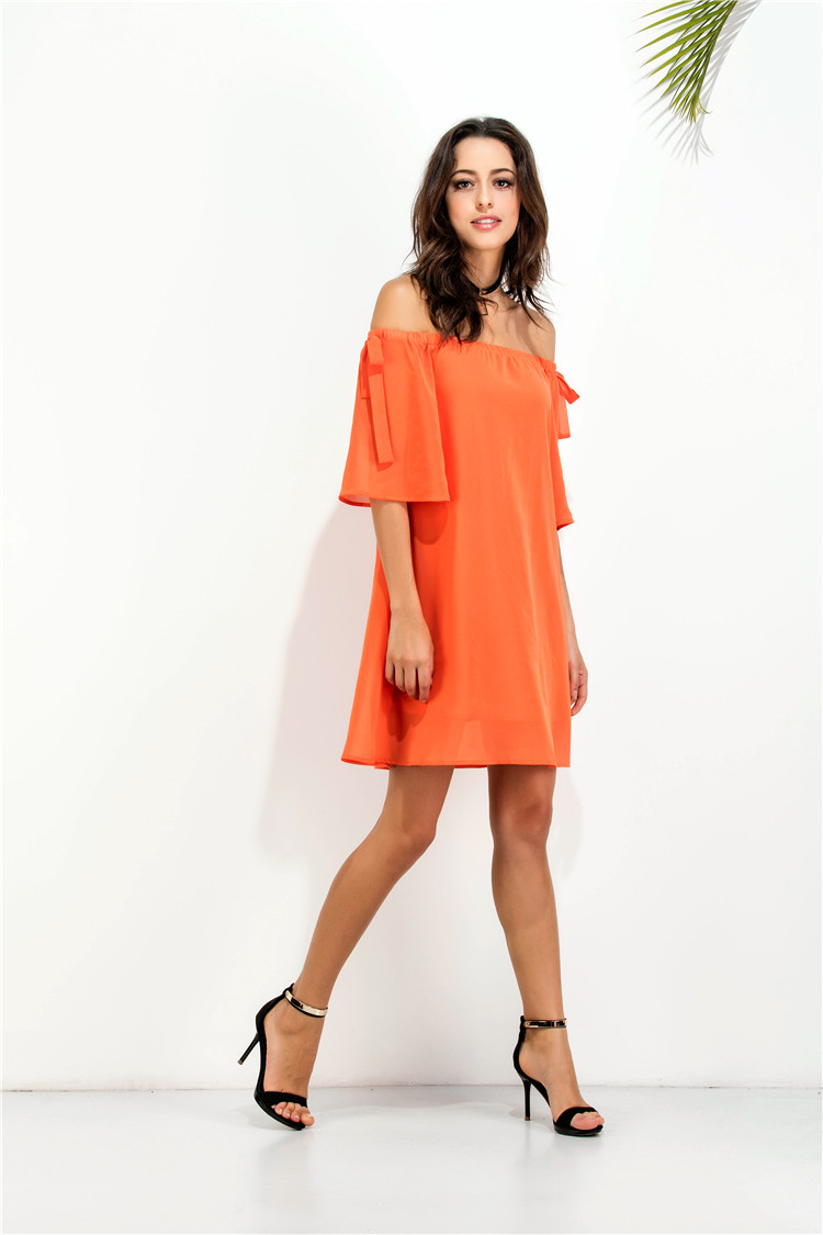 Europe-Fashion-Summer-Slash-Neck-Orange-Chiffon-Dresses-for-Women-Loose-Off-the-Shoulder-Sexy-Dress--32799880000
