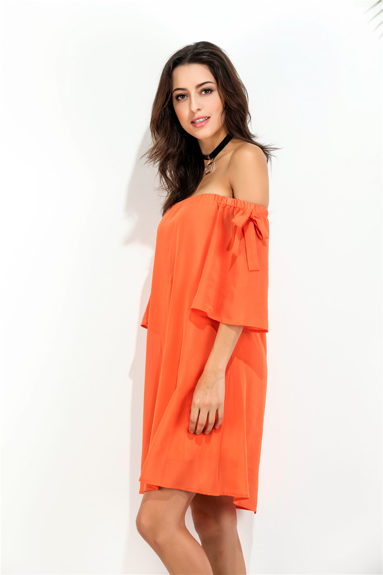 Europe-Fashion-Summer-Slash-Neck-Orange-Chiffon-Dresses-for-Women-Loose-Off-the-Shoulder-Sexy-Dress--32799880000