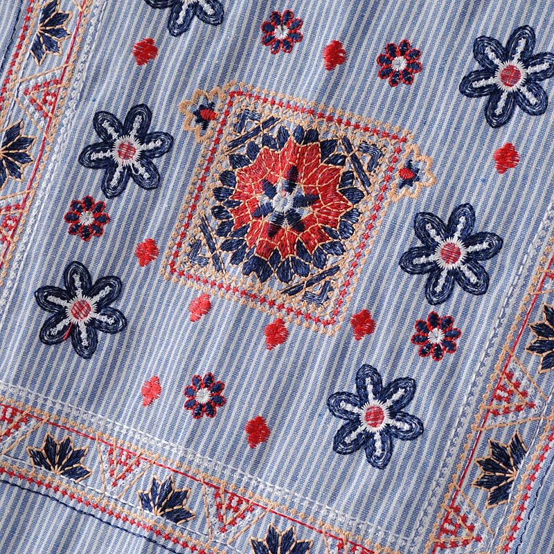 European-2017-Dress-Women-Folk-Retro-Style-Stripe-Floral-Embroidery-Casual-Loose-Vintage-Lantern-Sle-32792709323