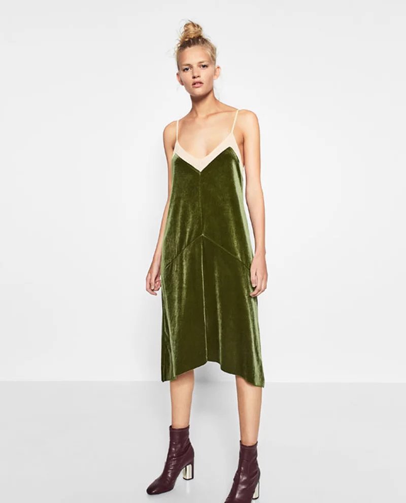 Fall-winter-gauze-velvet-warm-dress-green-color-vintage-sleeveless-long-dress-shiny-velvet-strap-loo-32737185055