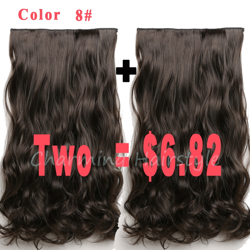 False-Hair-24quot-Long-Apply-Hair-Clips-On-the-HairPieces-Mega-Hair-Extensions-Curly-Synthetic-Exten-32257816833