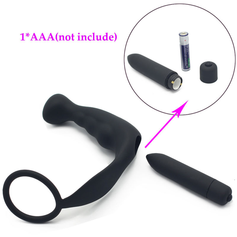Fantasy-Silicone-Men-Climax-Prostate-Massager-Vibrator-Cock-Ring-Delay-Anal-Plug-Masturbator-Adult-M-32468965210