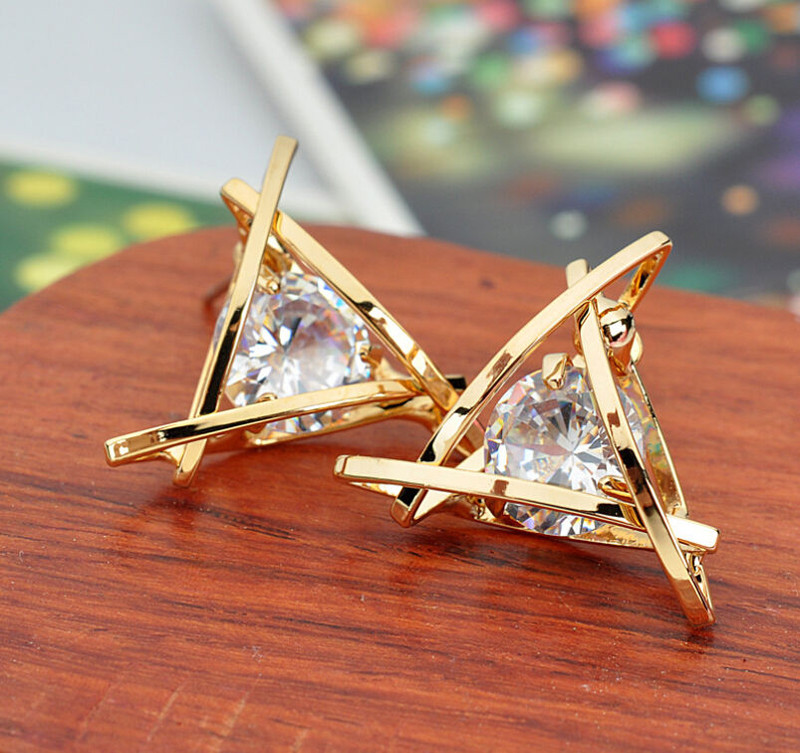 Fashion-Exquisite-Triangle-Pierced-Crystal-Zircon-Stud-Earrings-Jewelry-For-women-Ear-Studs-Gifts-Fr-32521006117