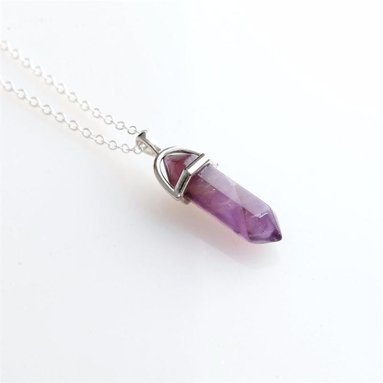 Fashion-Hexagonal-Column-Necklace-Natural-Crystal-Pendants-Pink-6-colors-Stone-Necklaces-Chains-Pend-32701236157