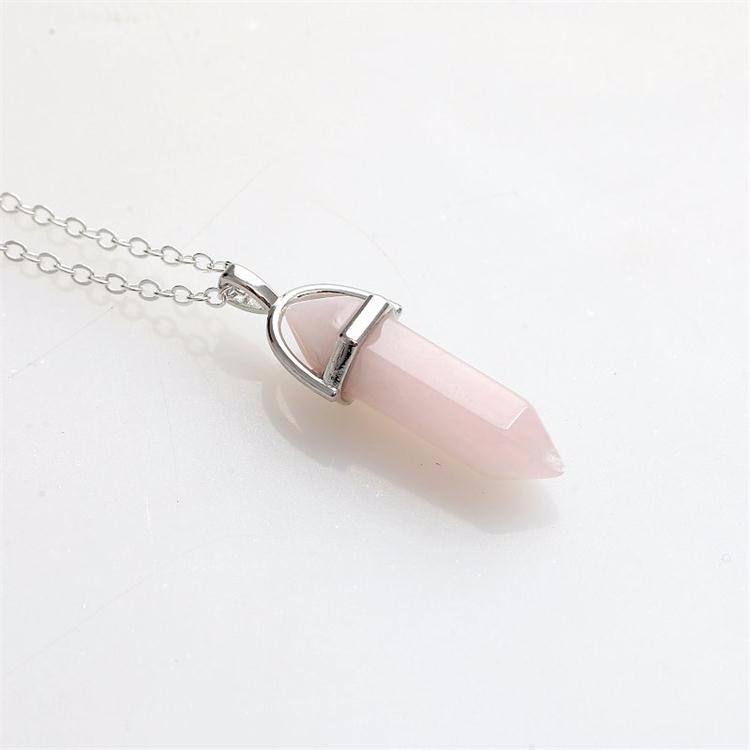 Fashion-Hexagonal-Column-Necklace-Natural-Crystal-Pendants-Pink-6-colors-Stone-Necklaces-Chains-Pend-32701236157