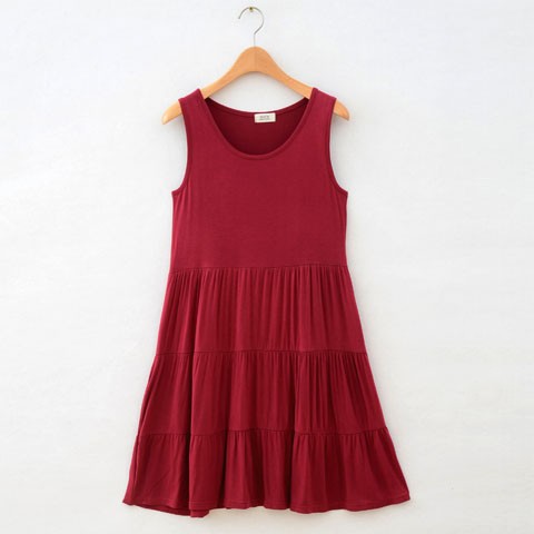 Fashion-Summer-Dress-In-The-Long-Paragraph-Loose-Casual-Pure-Color-Modal-Summer-Dress-Thin-Paragraph-32780012145