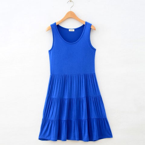 Fashion-Summer-Dress-In-The-Long-Paragraph-Loose-Casual-Pure-Color-Modal-Summer-Dress-Thin-Paragraph-32780012145