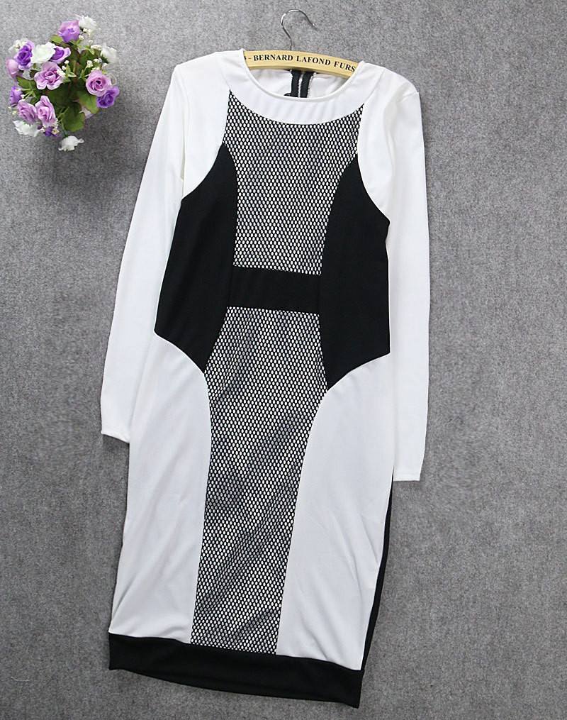 Fashionable-Women-Dresses-Big-Size-New-2017-Plus-Size-Women-Stitching-Winter-Dress-Slim-O-neck-Gauze-32626142884