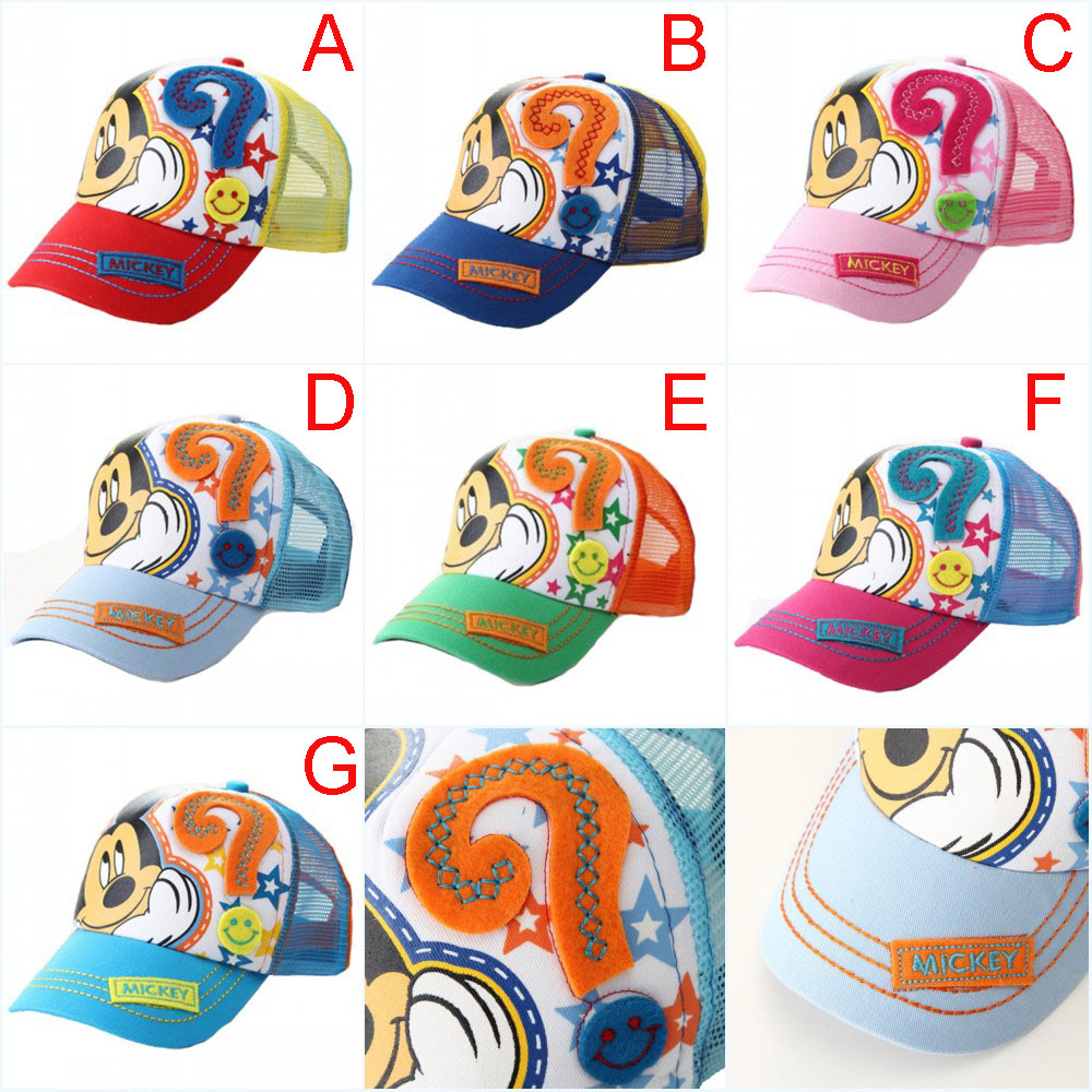 Fit-2-8-Years-Baseball-Caps-For-Kids-Mouse-Mesh-Cartoon-Hip-Hop-Boys-Girls-Caps-Summer-Sun-Hat-Child-32658444970