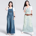 Free-Shipping-2016-New-Fashion-Loose-Denim-Dresses-With-Holes-Jeans-Suspenders-One-Piece-All-match-L-32423817257