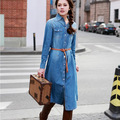 Free-Shipping-2017-New-Fashion-Denim-Dress-Shirt-For-Women-Personalized-One-piece-Vintage-Jeans-Long-1850323647