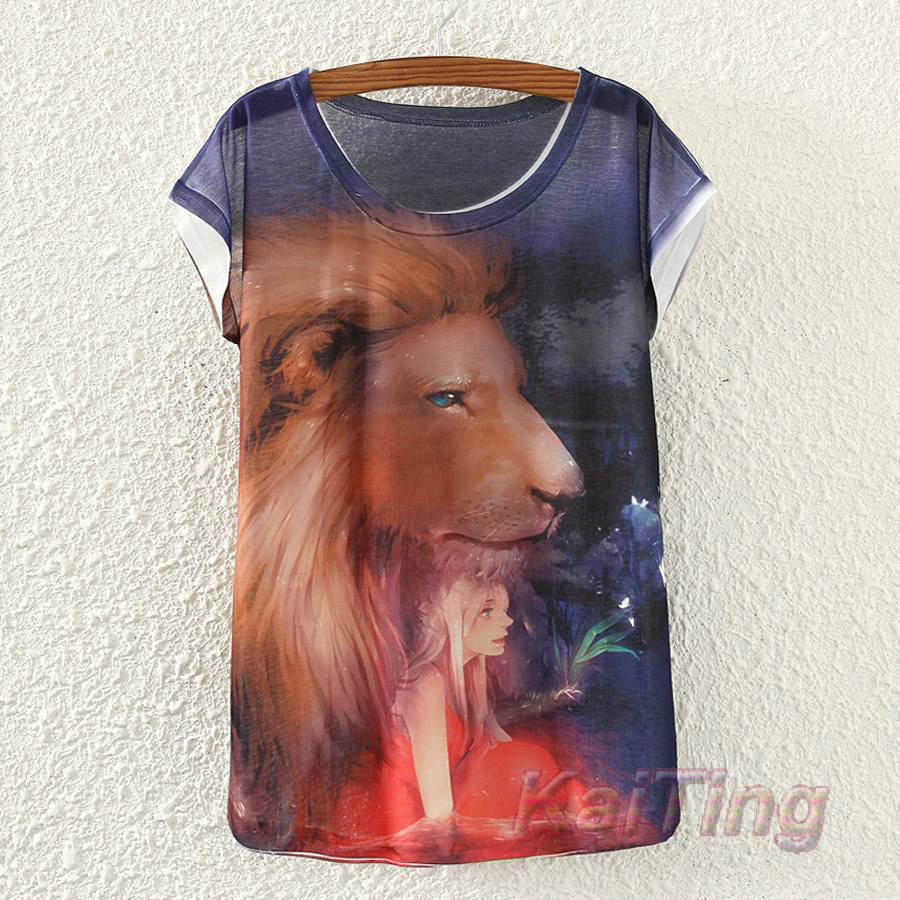 Free-Shipping-2017-New-Fashion-Vintage-Summer-T-Shirt-Women-Clothing-Tops-Animal-Owl-Cat-Print-T-shi-32326235636