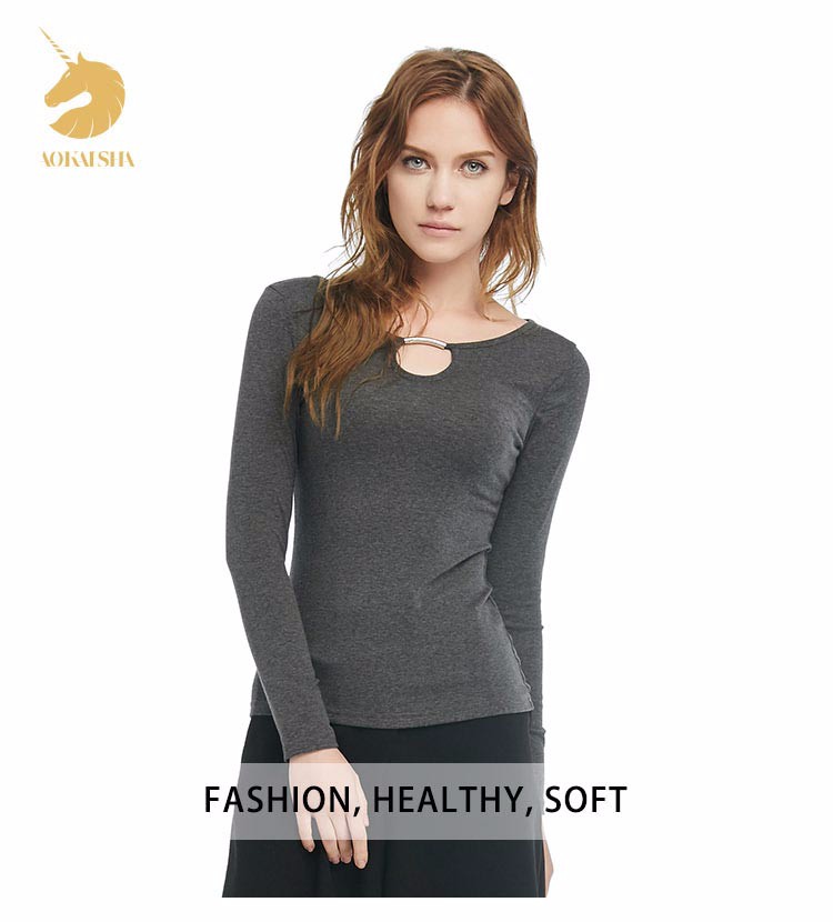 Free-Shipping-Black-sexy-bottoming-shirt-women39s-long-sleeved-autumn-and-winter-2016-Slim-was-thin--32574035302