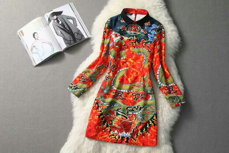 Free-Shipping-Newest-Runway-Show-Novelty-Dress-Women39s-Fashion--Vintage-Chinese-style-cheongsam-Dre-32253438897