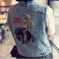 Free-shipping-2017-New-Fashion-Women-Round-Neck-Short-Denim-Jean-Jacket-Coat-Half-Sleeve-Button-S-M--1655402936