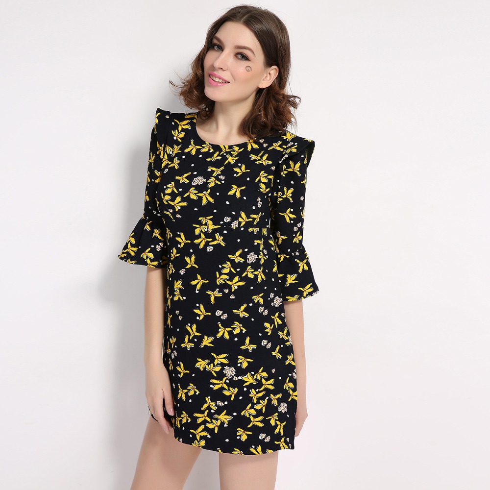 GCAROL-New-Arrival-Women-Floral-Dress-Flare-Sleeve-Spring-Autumn-High-Quality-Flowers-Mini-Dress-For-32802179162