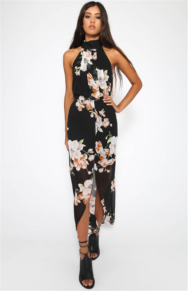 GD320-New-Woman-Vintage-Floral-Print-Choker-Neck-Halter-Hi-Lo-Maxi-Dress-Chiffon-Beach-Dresses-32664272308