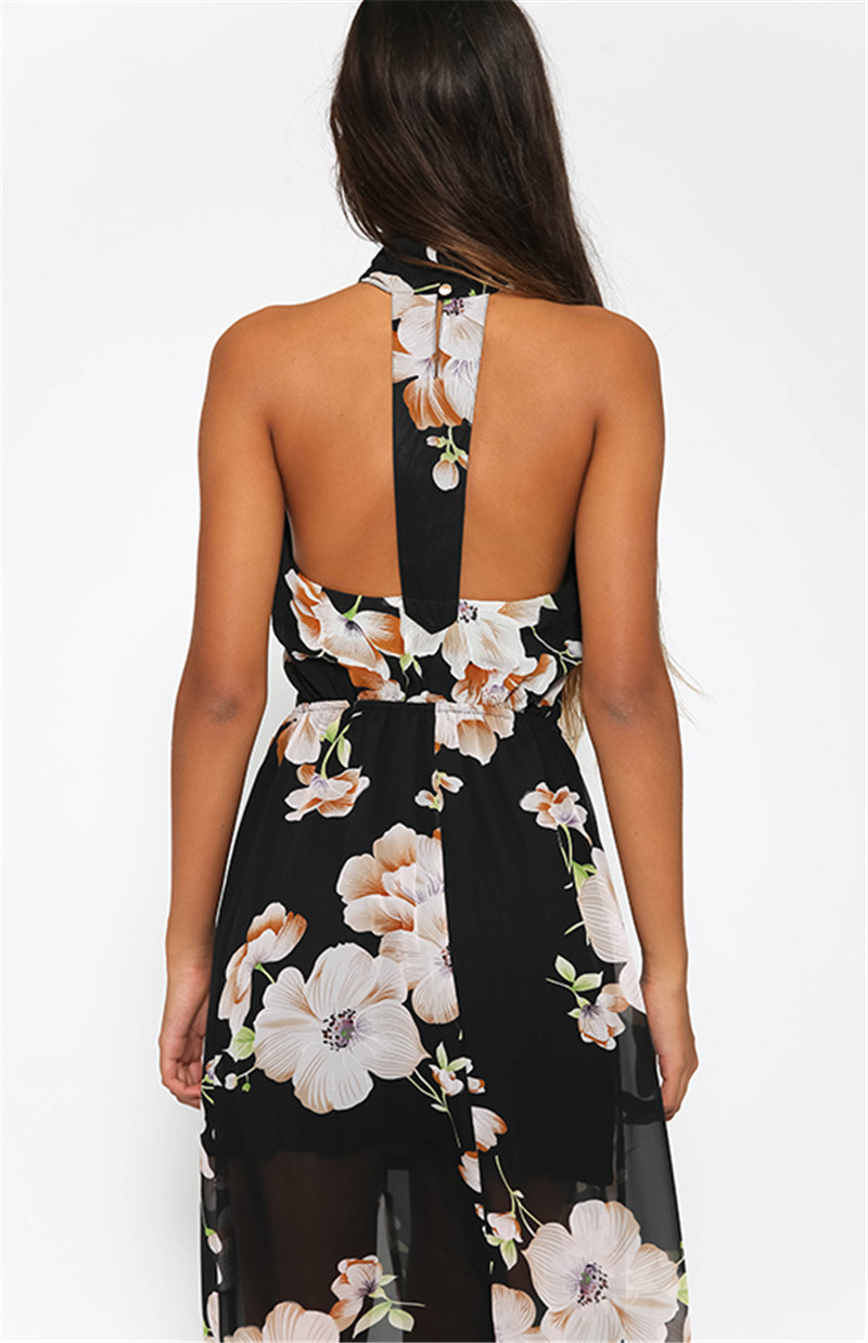 GD320-New-Woman-Vintage-Floral-Print-Choker-Neck-Halter-Hi-Lo-Maxi-Dress-Chiffon-Beach-Dresses-32664272308
