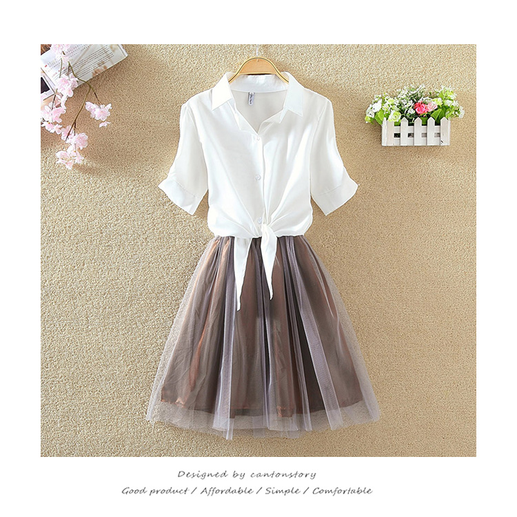 Girls-Summer-Dress-New-Arrival-All-match-Organza-Princess-Dresses-ShirtSundress-Two-Piece-Set-Female-32683555107