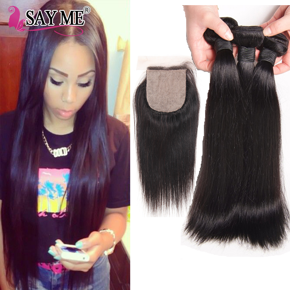 Grade-8A-Peruvian-Straight-Hair-With-Silk-Base-Closure-With-Baby-Hair-3-Bundles-Peruvian-Short-Strai-32641934009