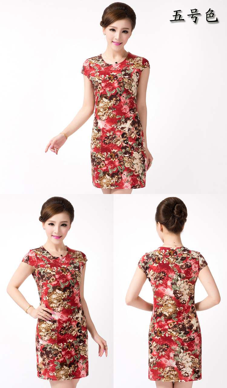 HANQIYAHULI-Plus-Size-2017-women-female-Summer-sundress-Slim-Tunic-Milk-Silk-print-Floral-dresses-Ca-32211325373