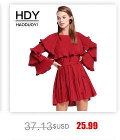 HDY-Haoduoyi-Autumn-Dress-Women-Clothing-Kawaii-Lantern-Sleeve-A-Line-Midi-Dress-Preppy-Coral-Red-Lo-32761062691