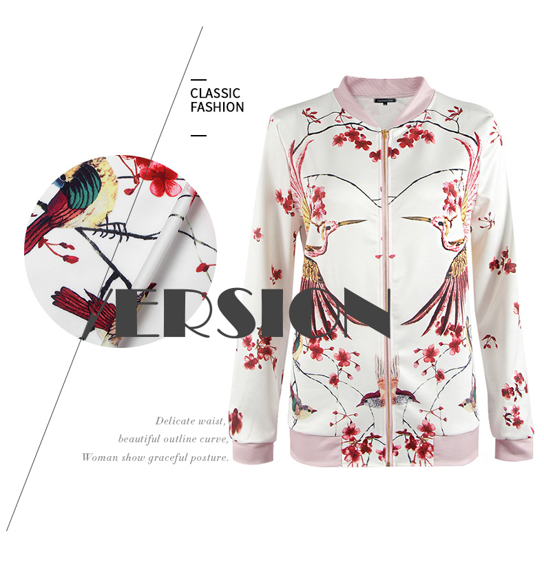 HDY-Haoduoyi-Phoenix-Print-White-Bomber-Jacket-Exotic-Stand-Collar-Zipper-Pink-Jacket-Casual-Loose-S-32743555170