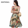 HIGH-QUALITY-New-Fashion-2017-spring-Dress-Women39s--V-neck-Bohemia-Embroidery-Dress-32793691018