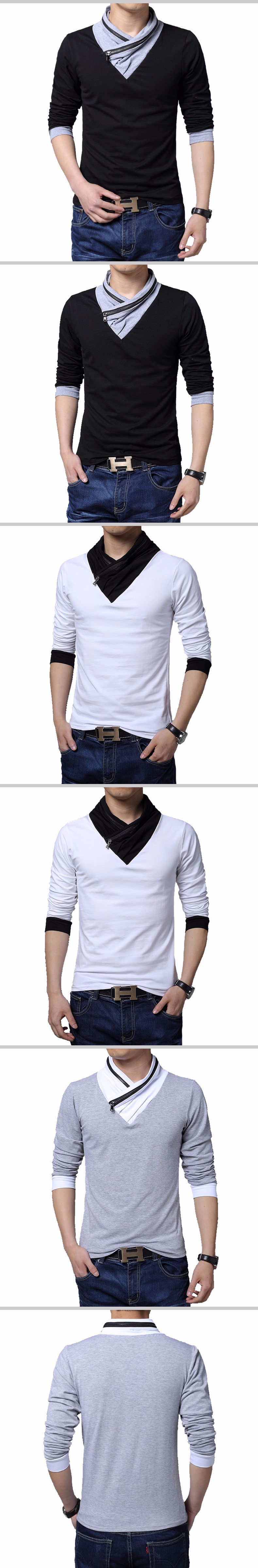 HOT-SALE-2017-New-Fashion-Brand-Irregular-Collar-Slim-Fit-Long-Sleeve-T-Shirt-Men-Trend-Casual-Men-T-32217658407