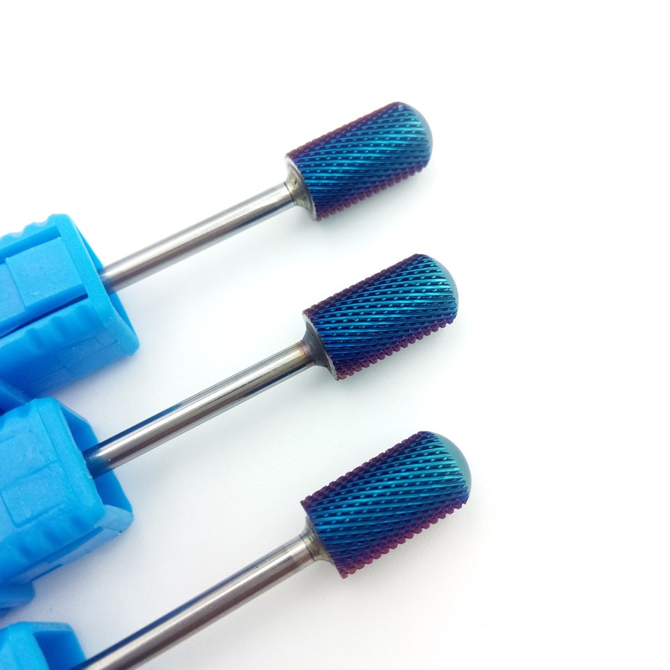 HYTOOS-Blue-Tungsten-Carbide-Burrs-Nano-Coating-Round-Drill-Bit-Nails-332quot-Bits-For-Manicure-Prof-32704644318