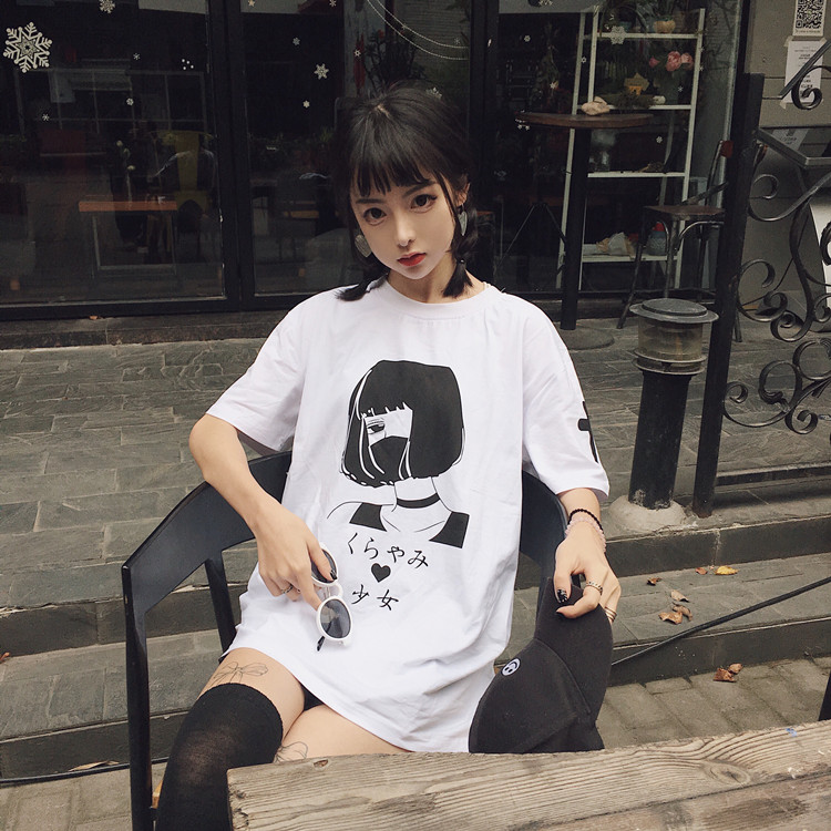 Harajuku-Japanese-Women-Cartoon-Tees-Tops-Unique-Graphic-Short-Sleeves-T-Shirt-White-Tees-Kawaii-Cut-32276373841