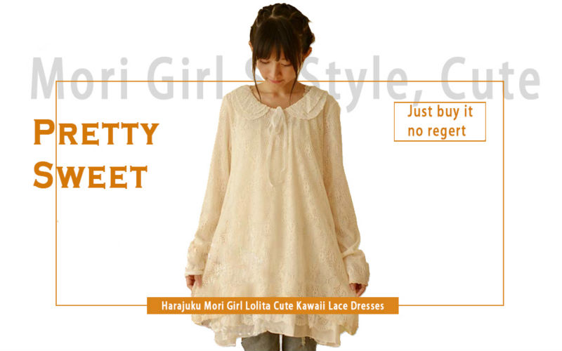 Harajuku-Mori-Girl-Lace-Dress-Women-Clothing-Casual-Sweet-Soft-Sunflower-Floral-Embroidery-Solid-Cut-32650309126