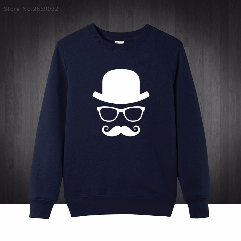 Hat-Glasses-Mustache-Printed-Men39s-Sweatshirts-Men-Pullover-2016-Autumn-Winter-Puls-Size-Cotton-Hoo-32761580164