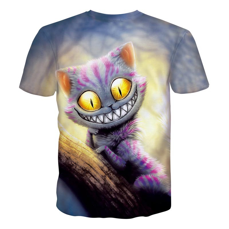 Headbook-New-Fashion-MenWomen-T-shirt-Summer-Tops-Short-Sleeve-cat-3d-Print-T-shirt-Space-galaxy-T-s-32622128241