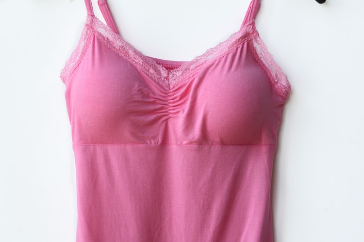 High-Quality-9-Candy-Colors-Solid-Modal-Elasticity-Blusas-Bustier-Lace-Crop-Top-Camisole-Tank-Tops-W-32258999815