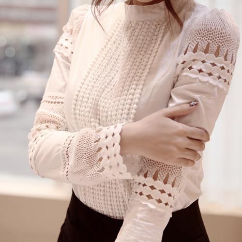 High-Quality-Spring-Autumn-Women39s-Shirts-Long-sleeved-Blouses-Slim-Basic-Tops-Hollow-Lace-Shirts-F-32306056155