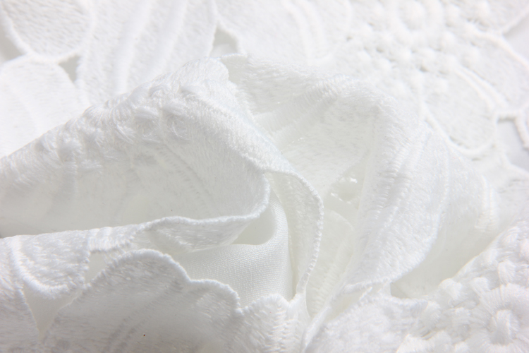High-quality-2018-new-arrive-fashion-lady-elegant-short-sleeve-turn-down-collar-embroidery-A-line-on-32748273030
