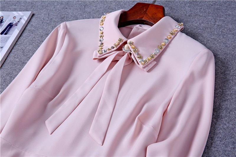 High-quality-pink-office-dress-2017-ladies-satin-dress-long-sleeve-mini-t-shirt-dress-high-waist-sum-32788096340