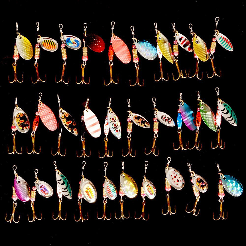 Hot-30pcslot-Spinners-Fishing-Lure-Mixed-colorSizeWeight-Metal-Spoon-Lures-hard-bait-fishing-tackle--32230131849
