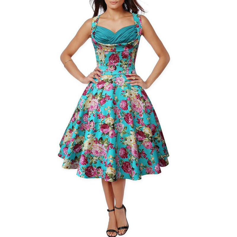 Hot-Selling-1950s-50s-Retro-Style-Sleeveless-Party-Swing-Dress-Flowers-Print-Floral-Dresses-Women-Vi-32722667407