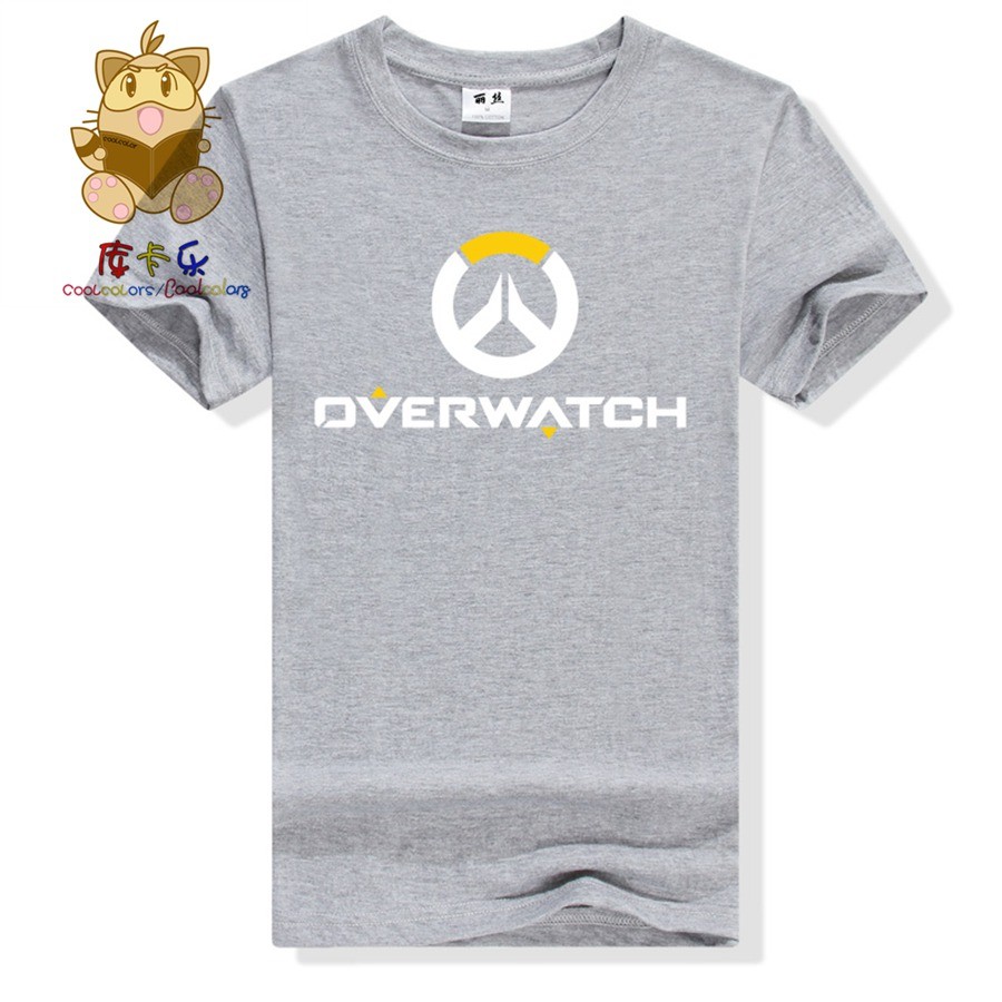 Hot-gamer-tee-shirt-gift-for-boyfriend-OW-LOGO-t-shirt-watch-over-men39s-tee-shirt-ac258--32753604010