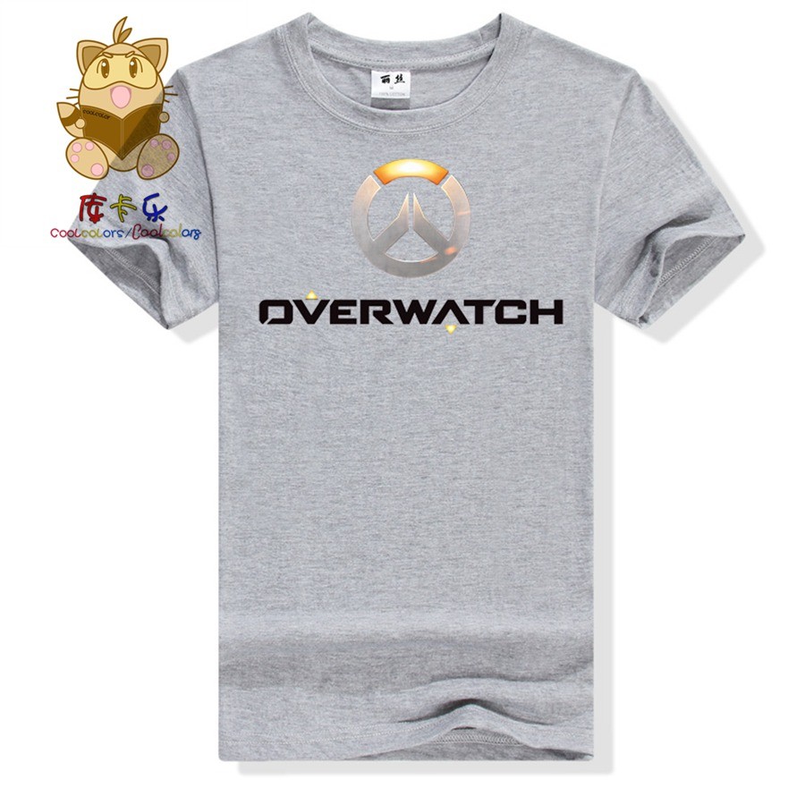 Hot-gamer-tee-shirt-gift-for-boyfriend-OW-LOGO-t-shirt-watch-over-men39s-tee-shirt-ac258--32753604010