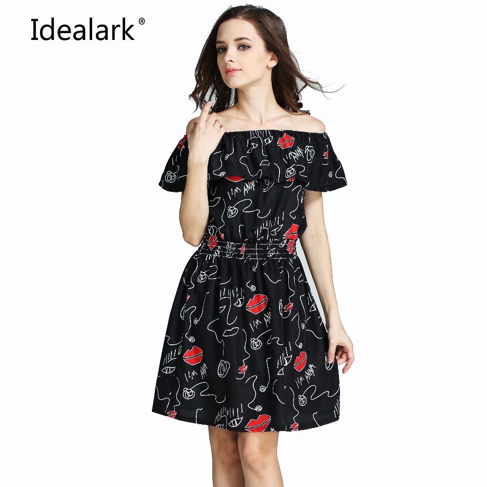 Idealark-Plus-Size-Women-Clothing-Spring-Fashion-Flower-Print-Dress-Ladies-Long-Sleeve-Casual-Autumn-32774410389