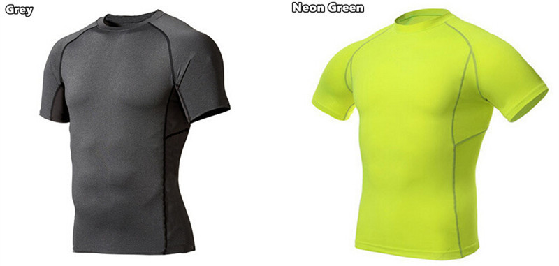 J1008-S-XXL-Mens-Short-Sleeve-Compression-Shirt-Base-Layers-Under-Tops-Skins-Gear-Wear-Casual-T-Shir-32336282652