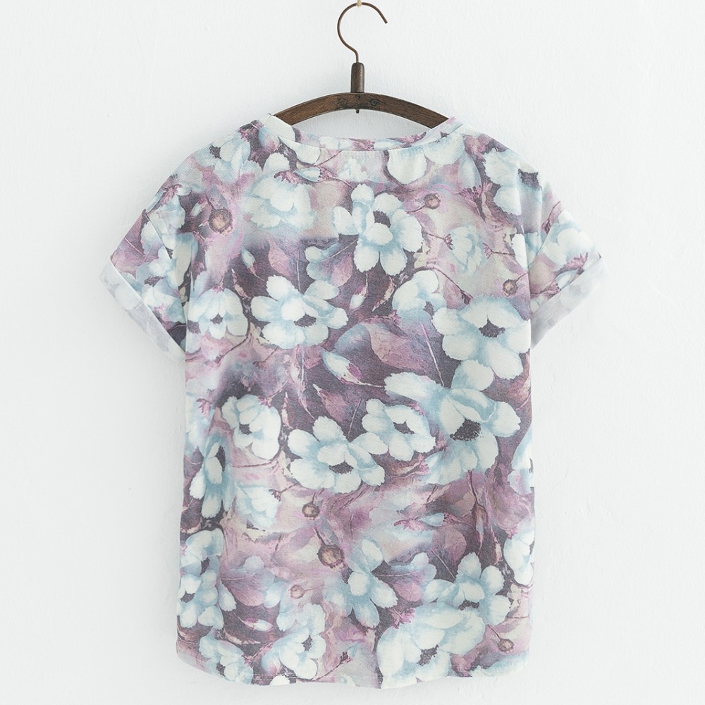 JKKUCOCO-New-Style-Flowers-printing-t-shirts-Cotton-t-shirt-Women-Tops-Short-Sleeve-T-shirt-Casual-S-32794585262