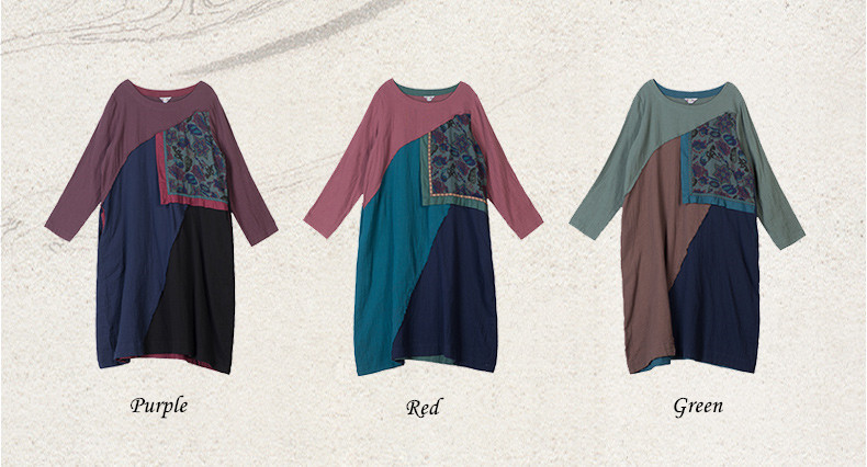 Jiqiuguer-long-sleeve-basic-color-block-patchwork-dress-in-one-piece-dress100-percent-ethnic-maxi-Lo-32455592912