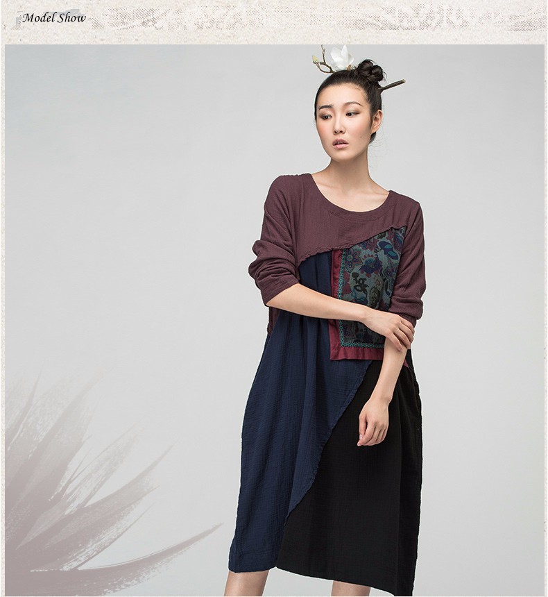 Jiqiuguer-long-sleeve-basic-color-block-patchwork-dress-in-one-piece-dress100-percent-ethnic-maxi-Lo-32455592912