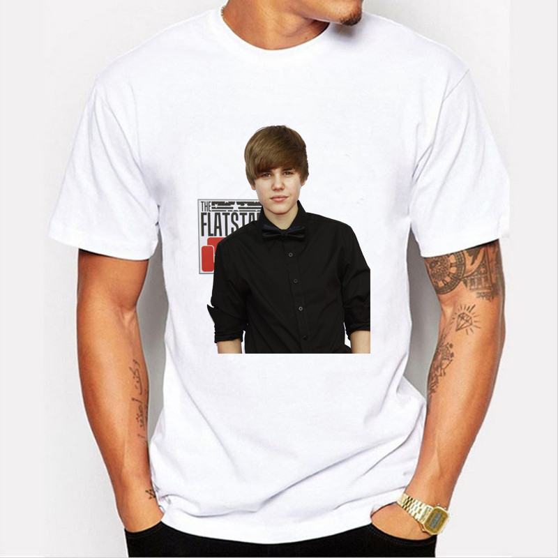 Justin-bieber-T-Shirt-MenWomen-Hip-Hop-hole-Sleeve-O-neck-T-Shirt-Tee-Brand-clothing-personality-des-32772963109